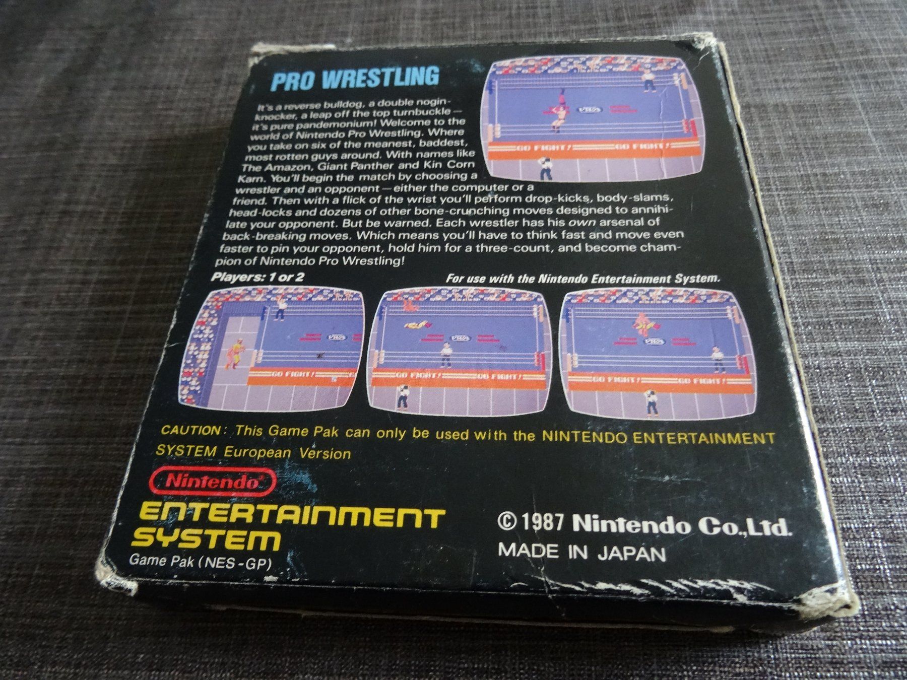 Nintendo Giochi: Pro Wrestling NES OVP – Usato da Olten venduto da Disc-Ausverkauf 1
