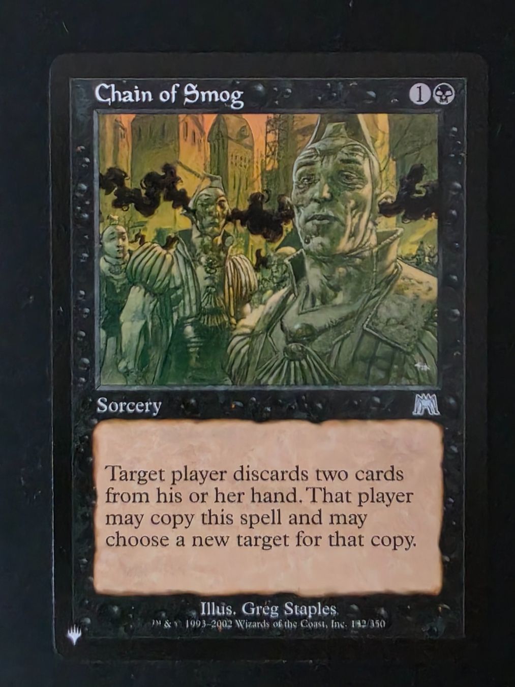 Magic The Gathering Carte collezionabili: Chain of Smog -  MTG – Usato da Zürich venduto da Semagets