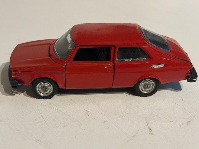 A 123 NACORAL INTER-CARS SAAB 99 COMBI COUPE RED NEAR MINT CONDITION