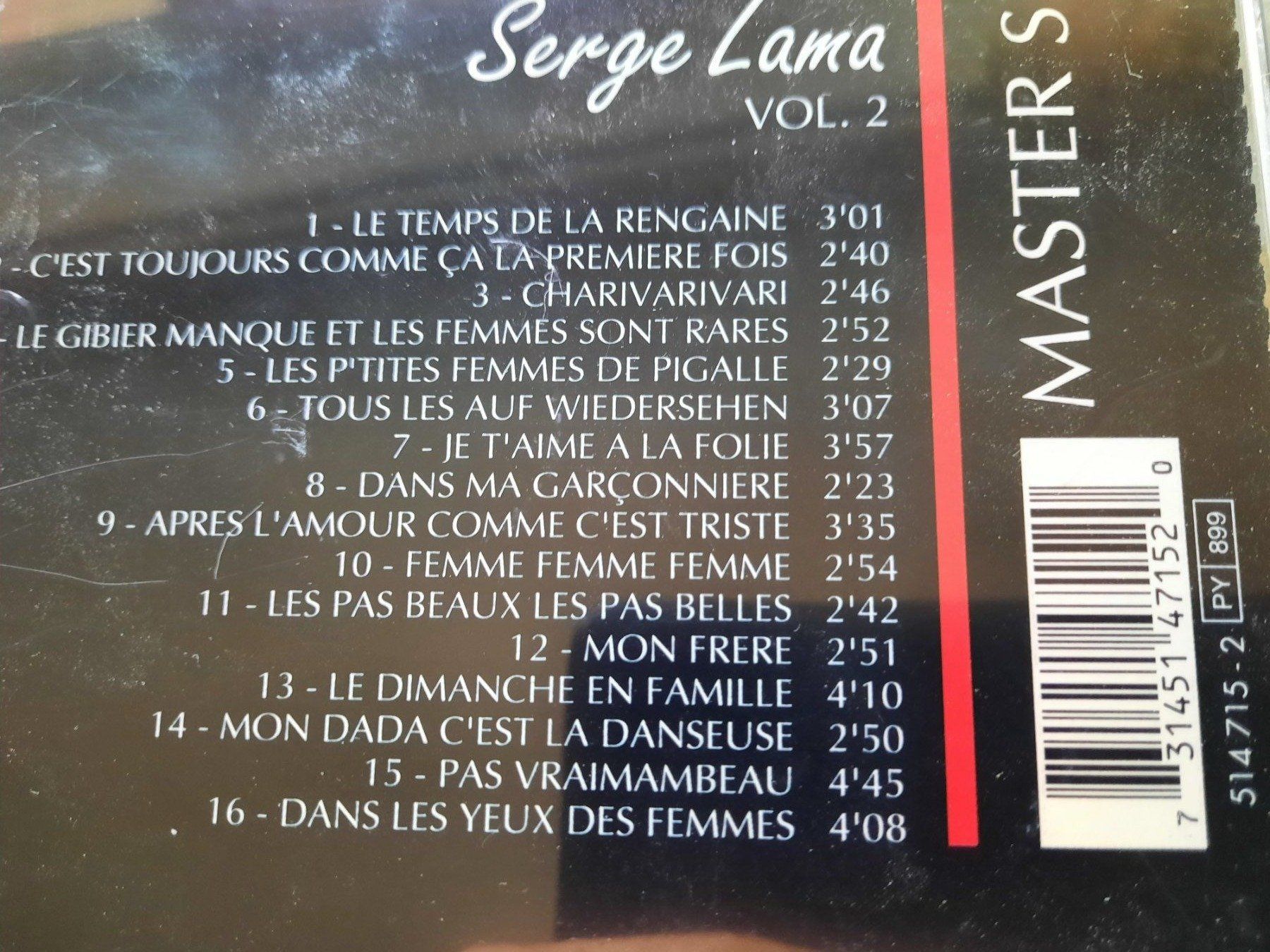 CDs: Cd Serge Lama - Master Série Volume 2 – Gebraucht aus Pully von bro_n52j 2