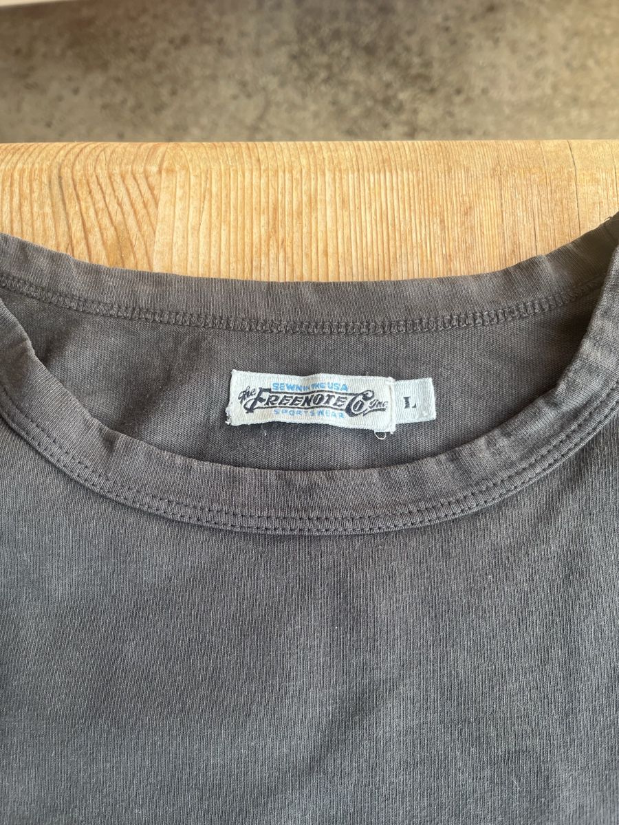 T-shirt: Freenote Langarm t-shirt – Usato da Bern venduto da Slickrickhai 1
