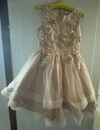 Girls Party Dress Tulle Lace Junior 158/164 cm