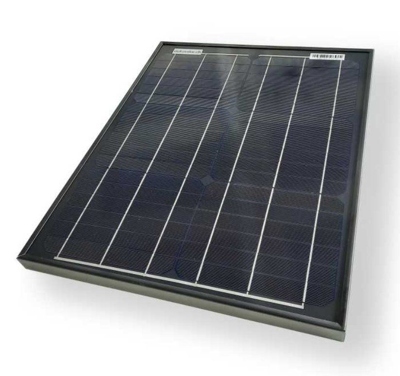 Dispositivi a energia solare: Solarpanel 20 Watt - Black – Nuovo e nell'imballaggio originale da Oetwil am See venduto da AutoSolar 1