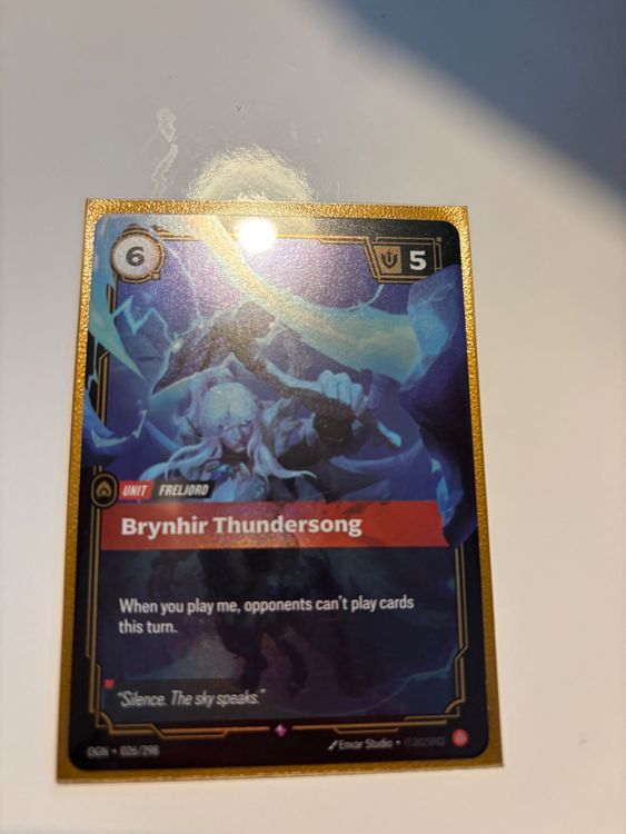 Riftbound Brynhir Thundersong (League of Legends TCG) (Neu (gemäss ...