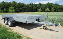 Tieflader WM Meyer BT 3545/185 remorque Anhänger Alutrailer