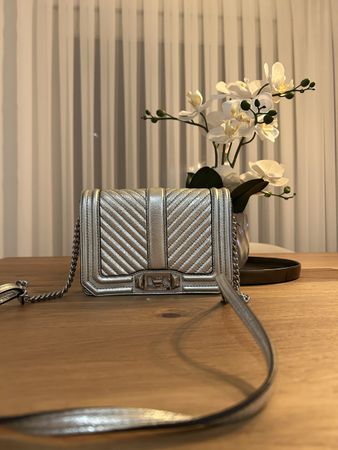 Rebecca Minkoff Umhängetasche / Crossbody SILBER / SILVER