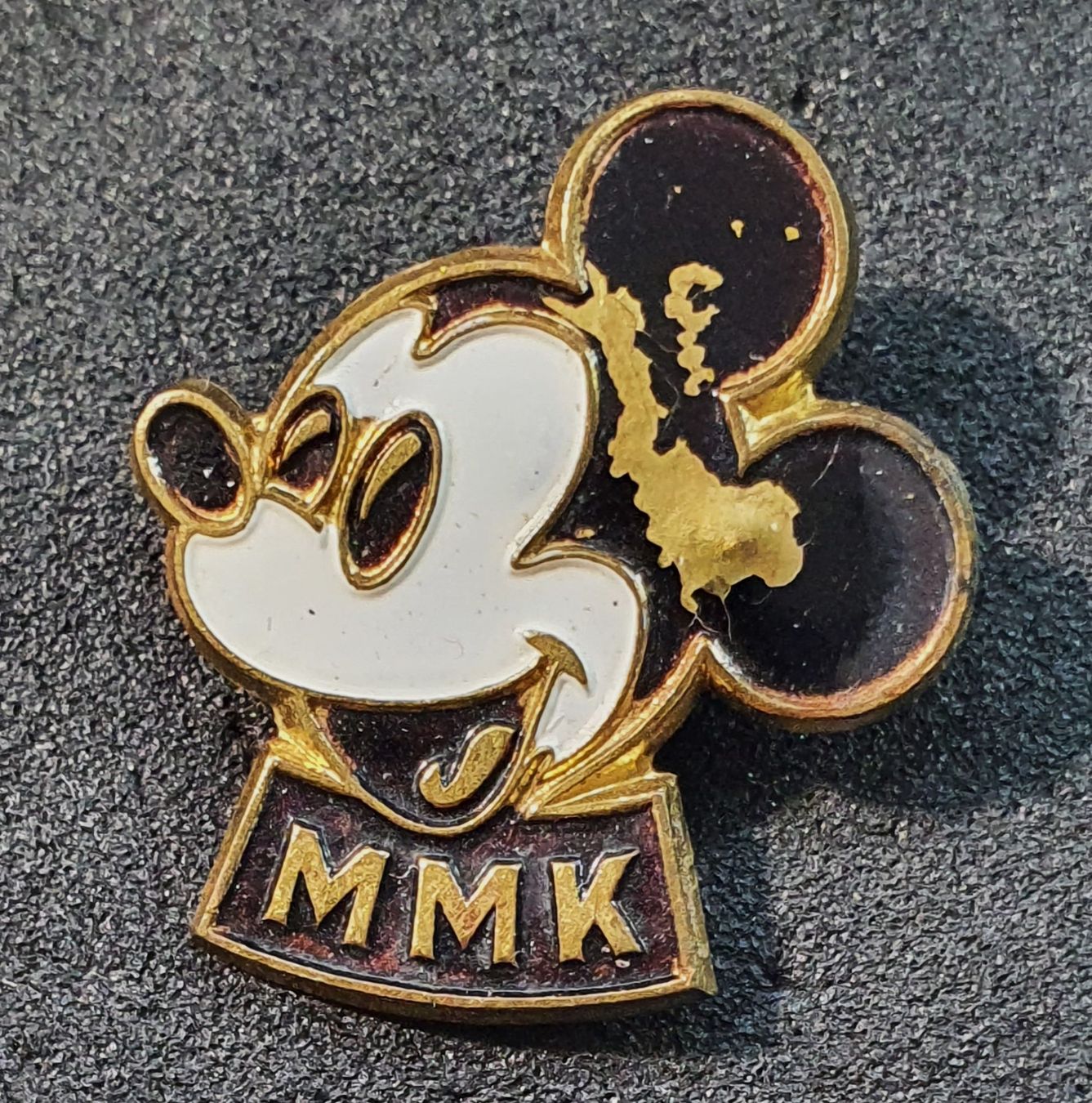 Disney Placchette & Badge: GG036 - Alte Brosche Walt Disney MMK Mickey Mouse – Usato da Reinach BL venduto da Boston-Verkauf