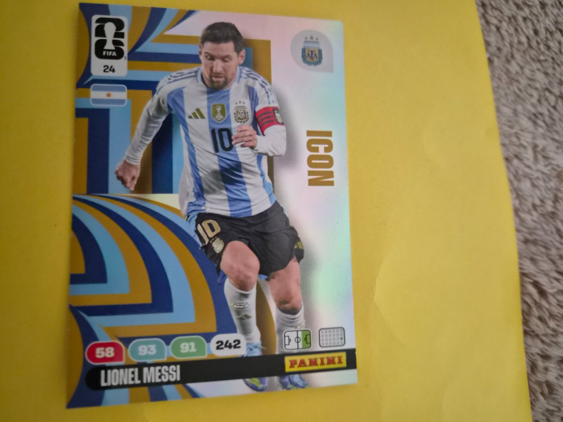 Panini Carte collezionabili: Messi Adrenalyn ICON – Usato da Schlieren venduto da mig_8xs7