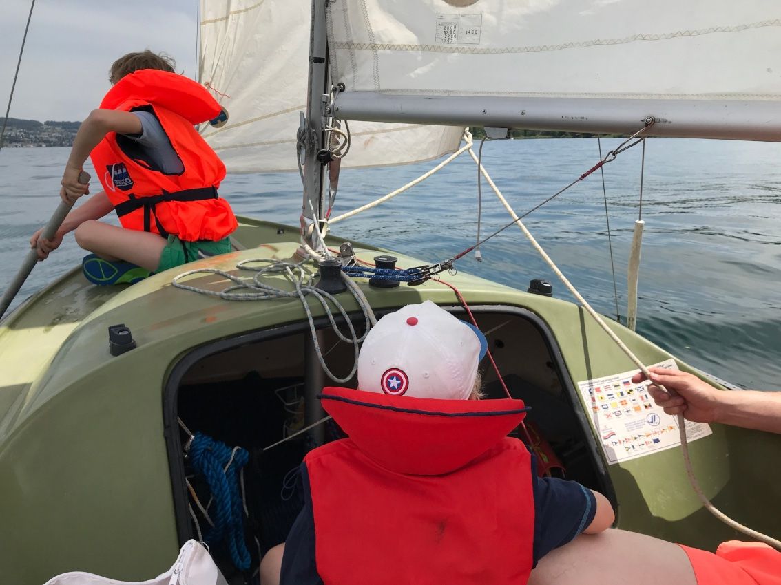 Boote: Segelboot / Jolle "Conger" mit Anhänger – Gebraucht aus Zumikon von blitzjunge 2