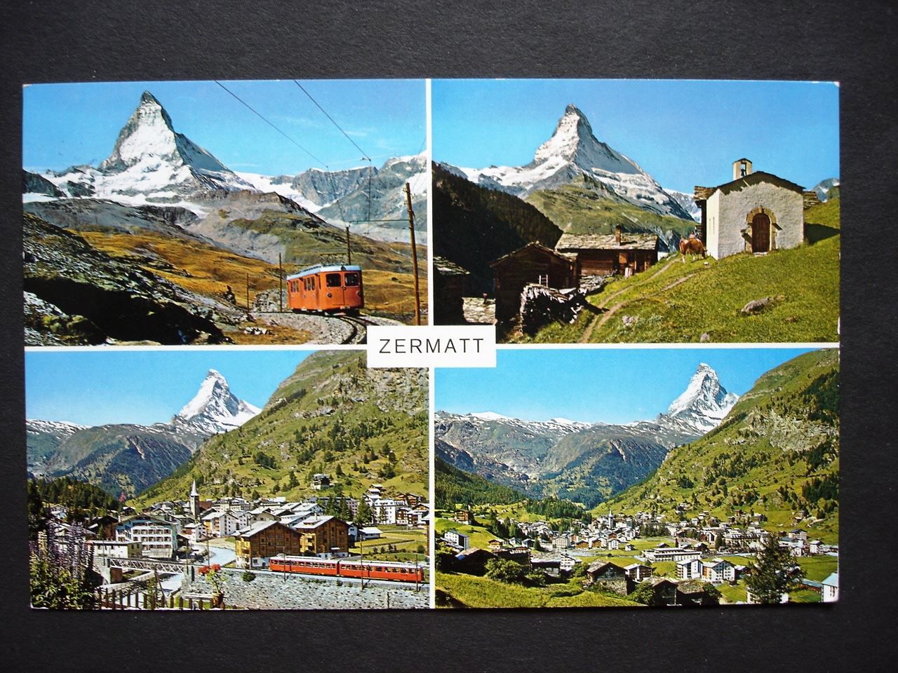 Cartes postales: ZERMATT Bahn – D'occasion à Jona par philajona