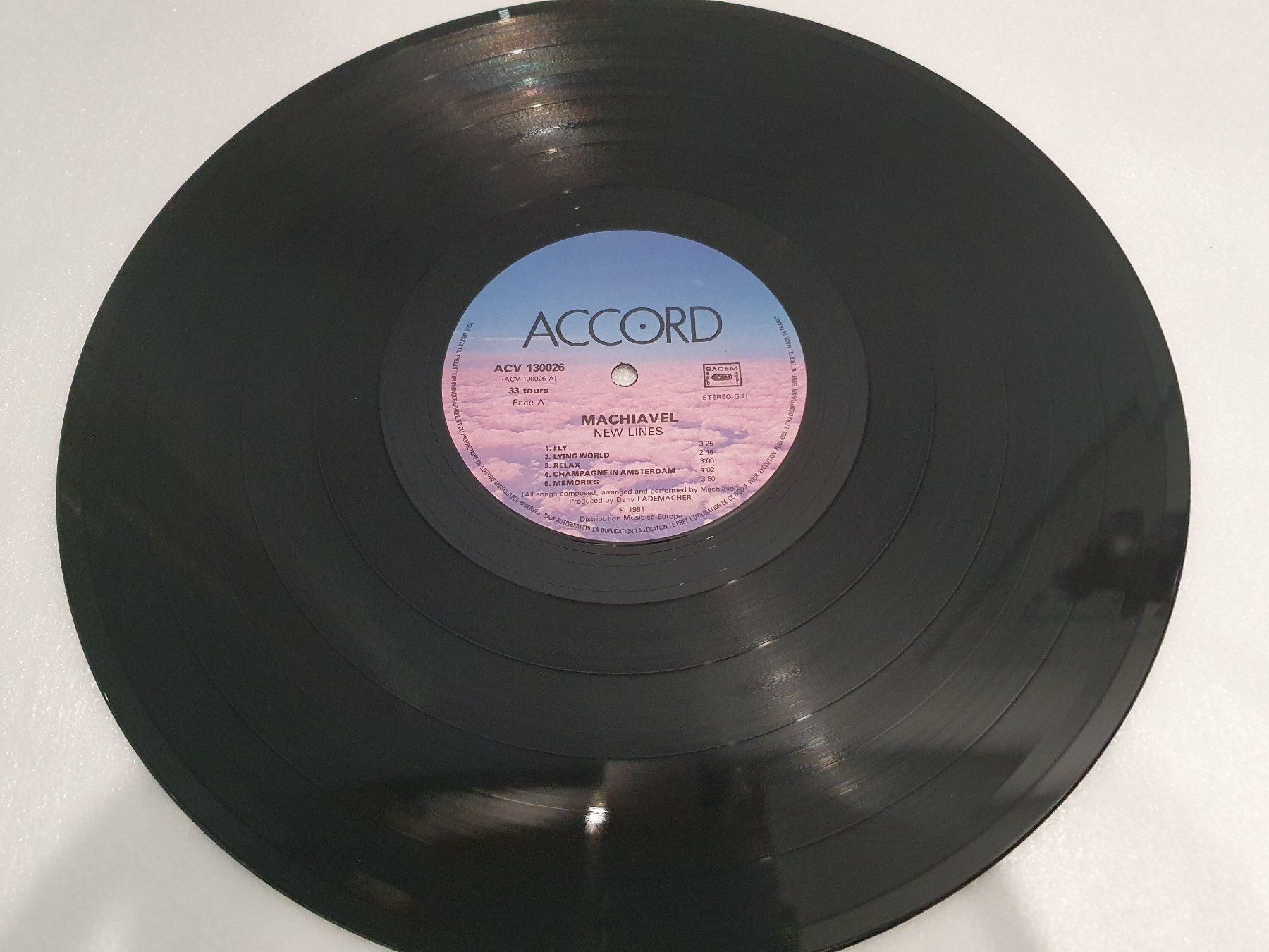 Schallplatten: Machiavel – New Lines – Gebraucht aus Uster von Vinyl-Leidenschaft 5