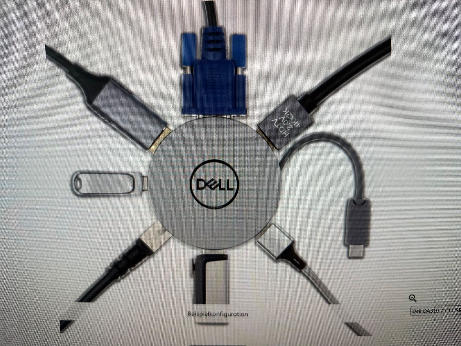 Dell Unità & Adattatore: DELL USB-C DA310 7in1 Multiport Adapter – Usato da Staad SG venduto da p1800es1972 5