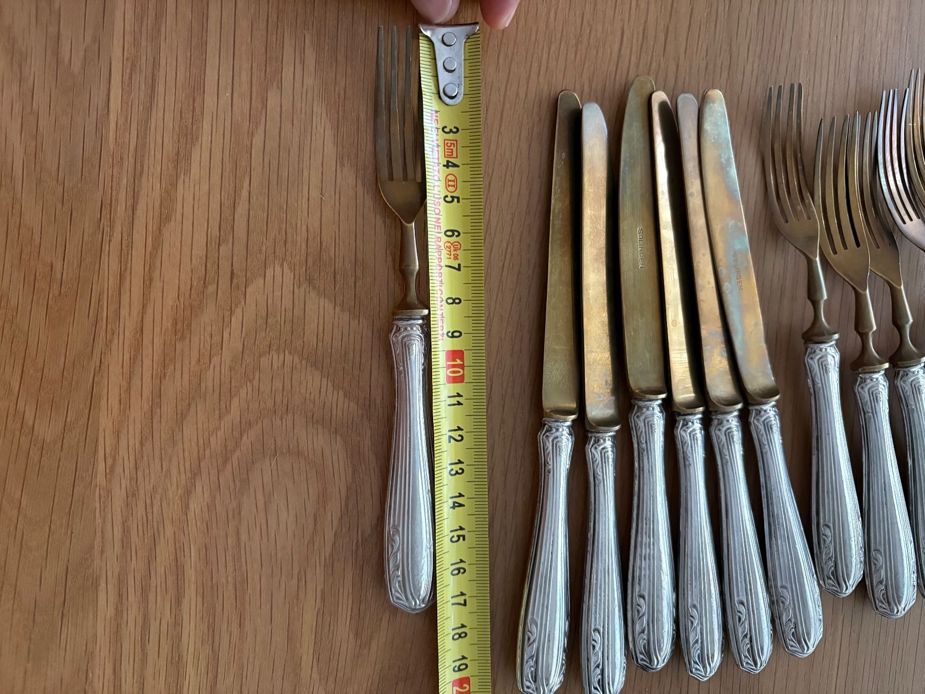 Solingen Set di posate: Set posate Argento 800 vintage, SOLINGEN – Usato da S. Antonino venduto da LIKA91 9