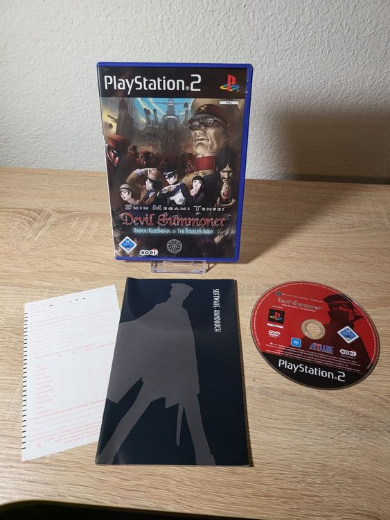 Shin Megami Tensei Devil Summoner 2 Raidou Kuzunoha Vs King Abaddon PS2 Japan
