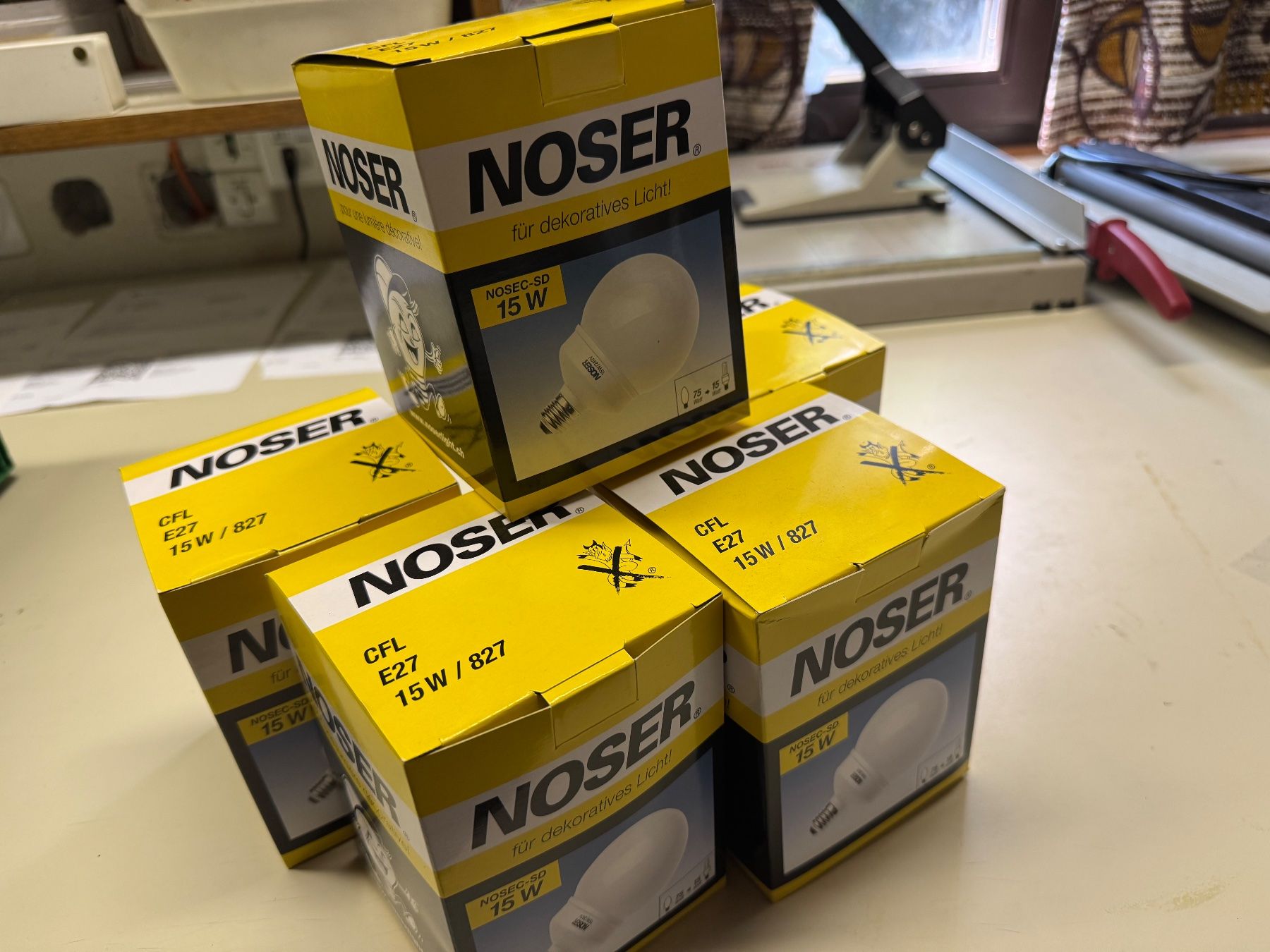 Lampade: 5 Glühbirnen neu – Nuovo (secondo la descrizione) da Winterthur venduto da sportdisco2