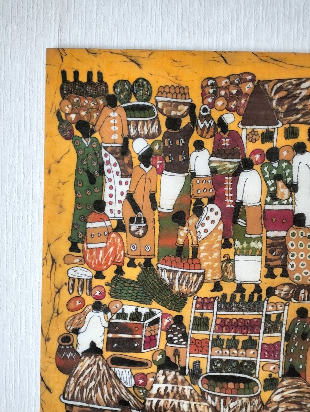Dipinti: Tableau batik africain sur panneau – Usato da Lausanne venduto da joa_bdz6 3