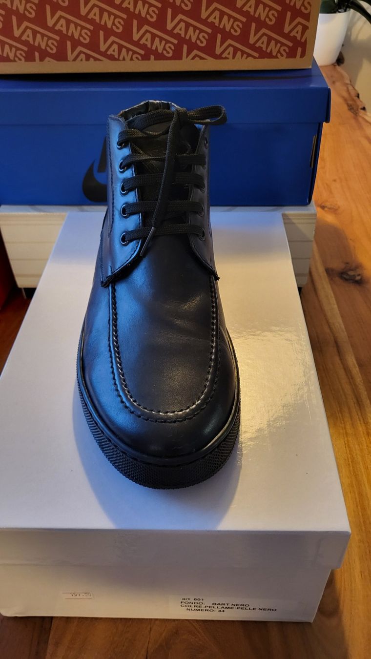 Herrenschuhe: Leather casual boots Made in italy – Gebraucht aus Bern von Sneakerheadz 2