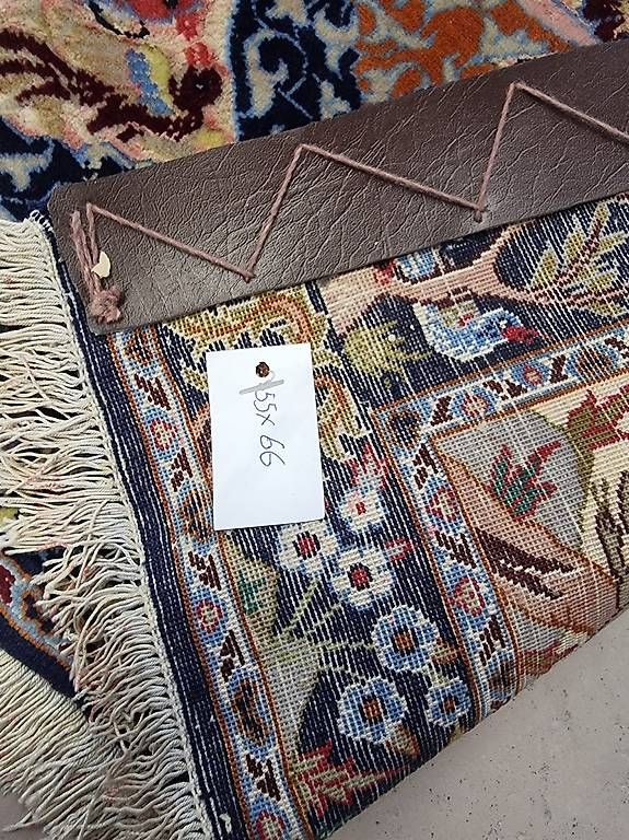 Teppiche: 55×66 Perser Keshan Handgeknüpft – Gebraucht aus Olten von OrientDeko 6