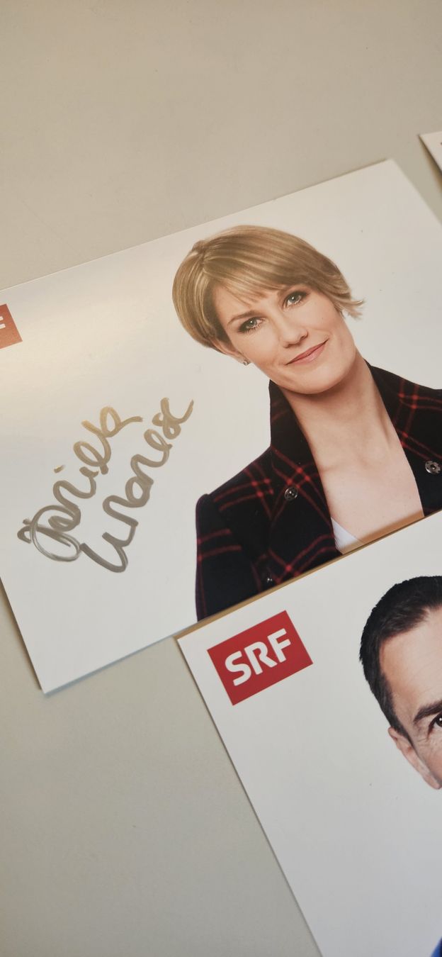 Autographes: SRF Autogrammkarten x4 – D'occasion à Belp par Ginus85 3