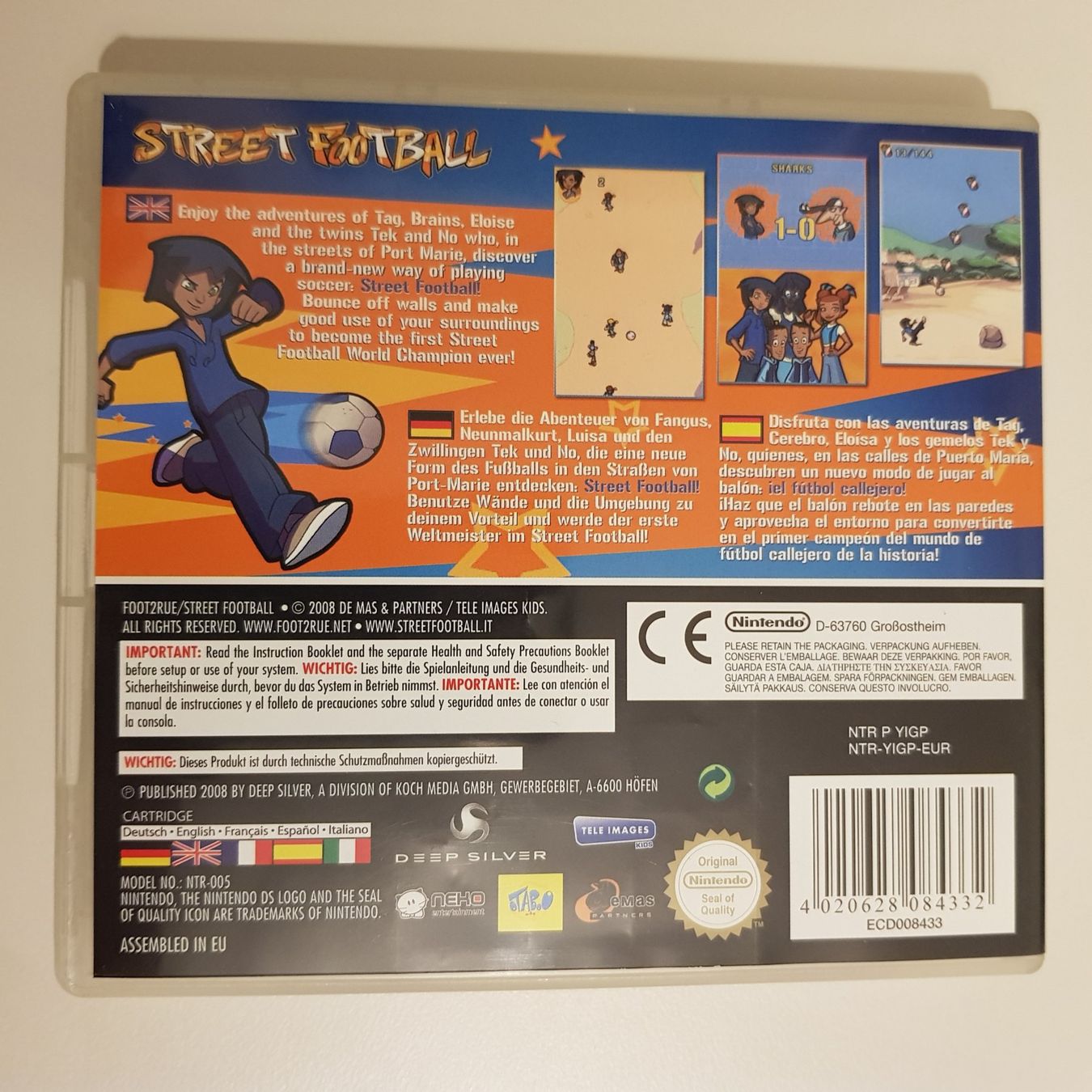 Nintendo Giochi: Street Football /DS – Usato da Münchenstein venduto da 2DGames 1