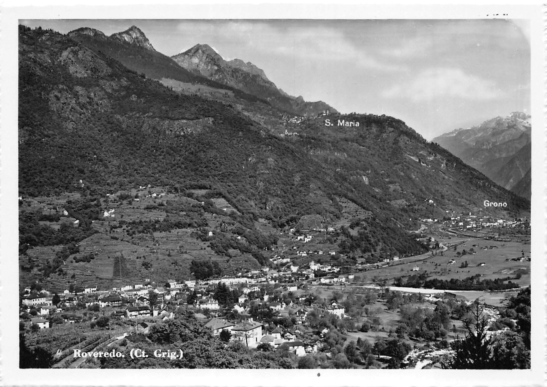 Cartes postales: Roveredo – D'occasion à Ottikon b.Kemptth. par Neptun1974