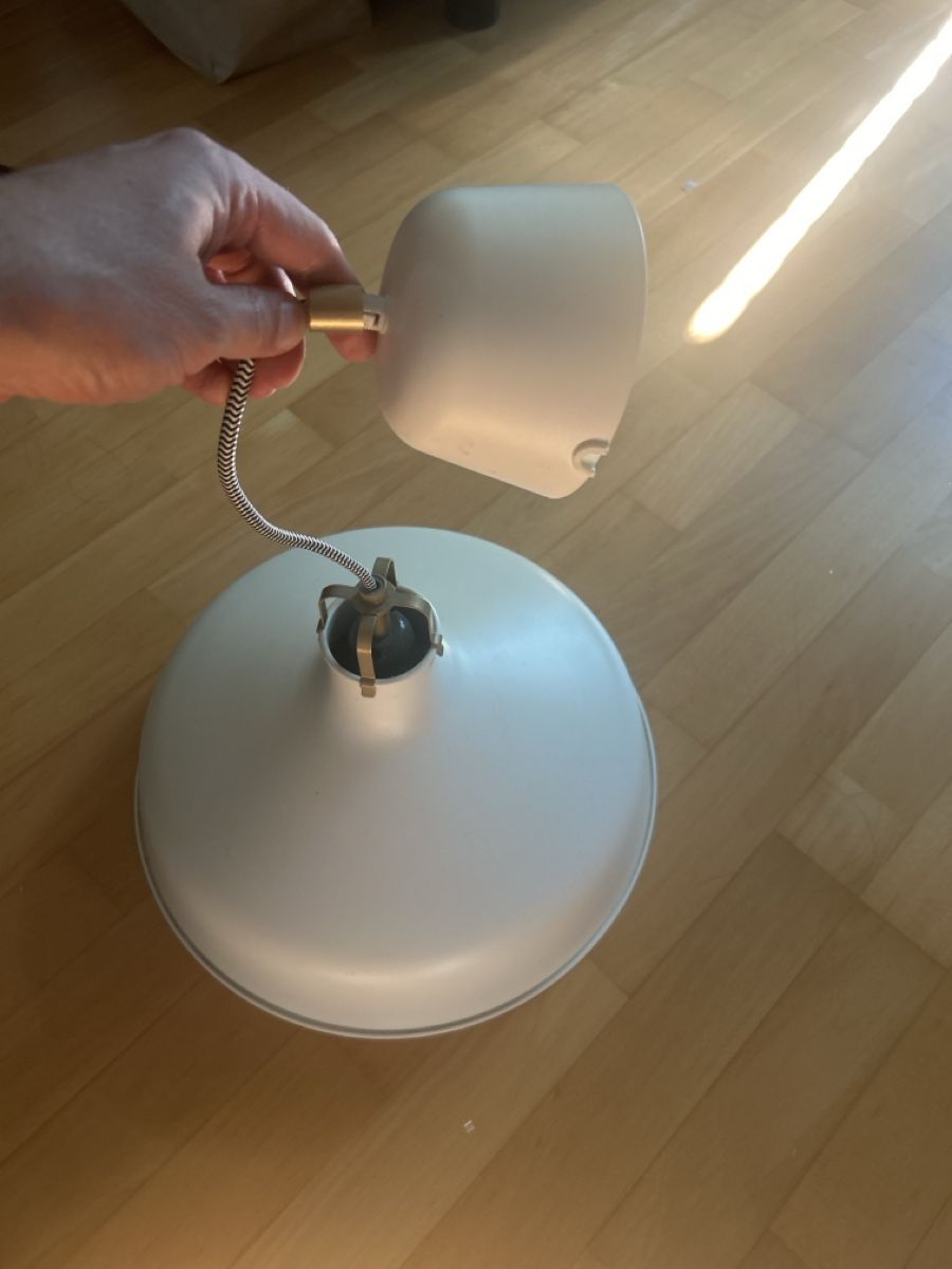 Ikea Kronleuchter & Deckenlampen: IKEA RANARP Hängeleuchte weiss gebraucht – Gebraucht aus Zürich von BenFreund