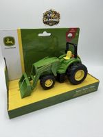 John Deere Traktor mit Frontlader neu in Verpackung