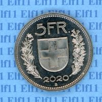 CHF___5.00 2020 vz+ 5 Franken