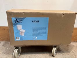 NEGOS Stand Toilette mit Spühlkasten und WC Sitz- NEU & OVP