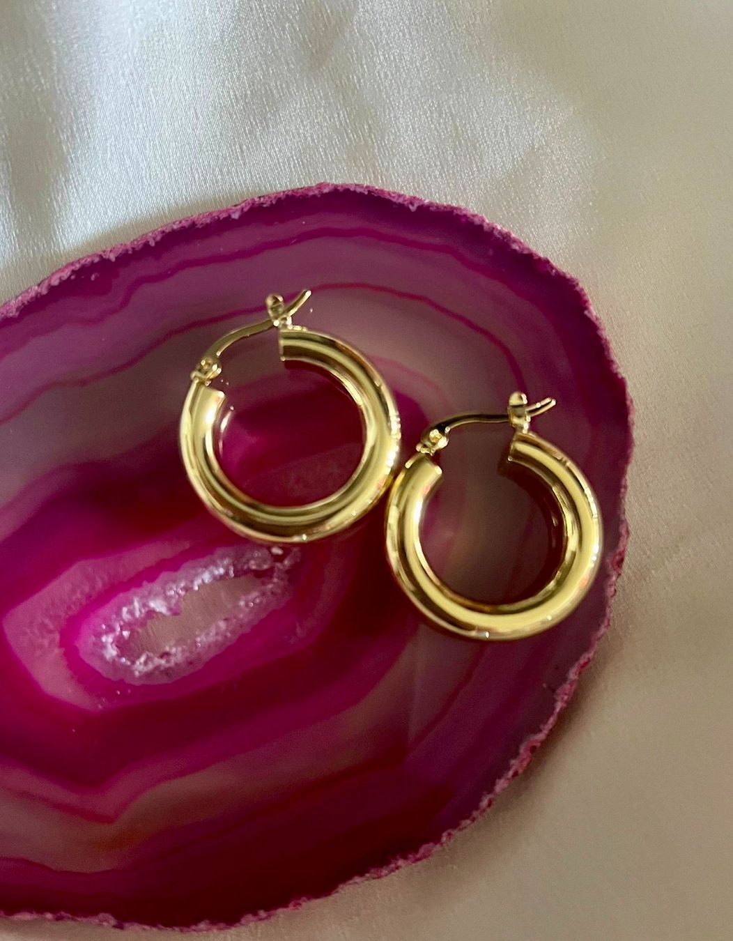 Orecchini pendenti & Orecchini a lobo: Créoles en argent doré - tampon 925 – Nuovo e nell'imballaggio originale da Thônex venduto da Swiss-Jewels 4