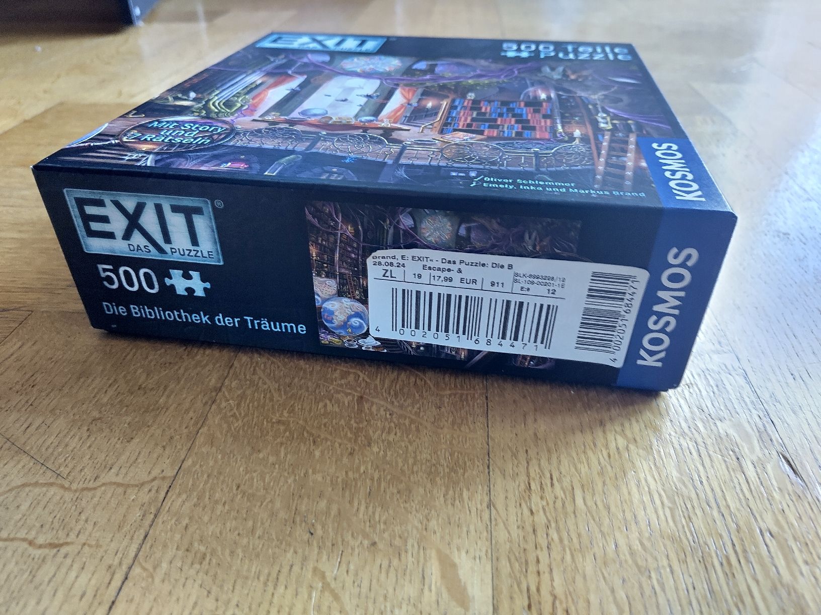 Kosmos Puzzles: Exit Puzzle: Die Bibliothek der Träume - 500 Teile! – Gebraucht aus Liebefeld von uhcbiel17 1