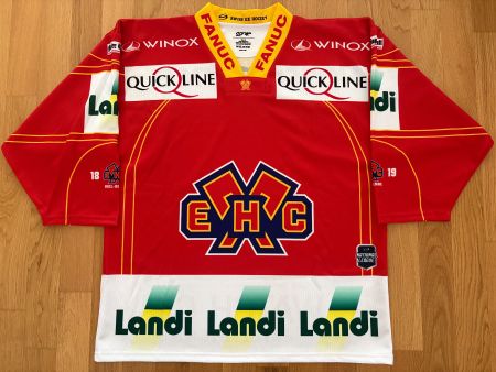 ORIGINAL EHC BIEL TRIKOT EHCB BIENNE MEDIUM NEU