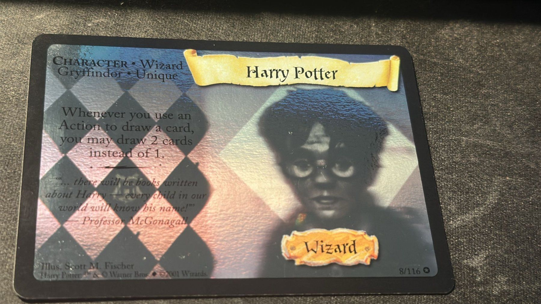 Carte collezionabili: 2001 WOTC HARRY POTTER HOLO FOIL #8 – Usato da Lugano venduto da Jaka22