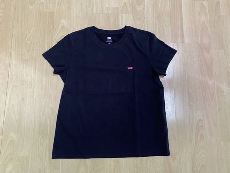 T-Shirt Levi's schwarz Baumwolle Grösse M-L Neu