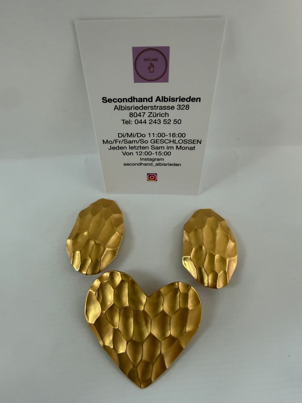 Altri gioielli: YSL Set Brosche und Ohrringe – Usato da Zürich venduto da SecondhandZurich