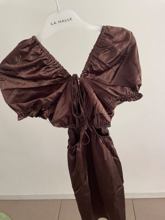 Robe façon soie