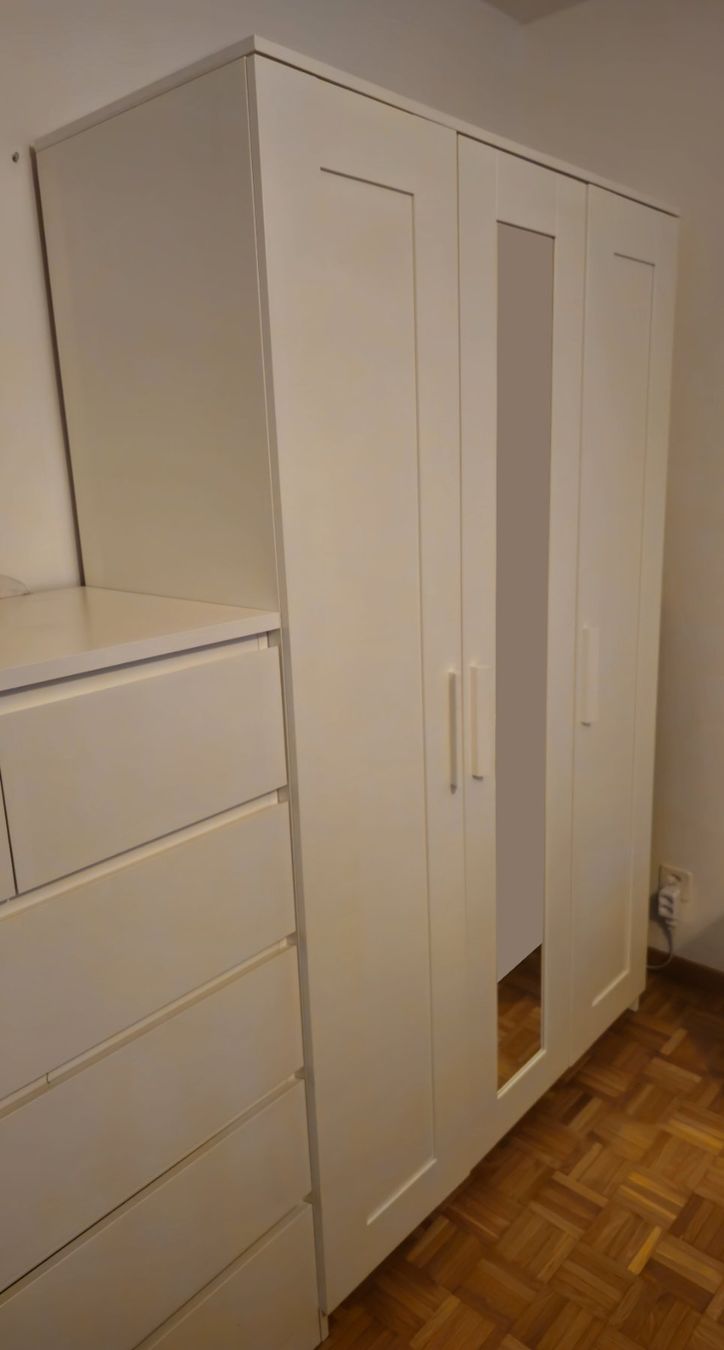 Ikea Armadi: IKEA BRIMNES KLEIDERSCHRANK – Usato da St. Gallen venduto da Cat_s