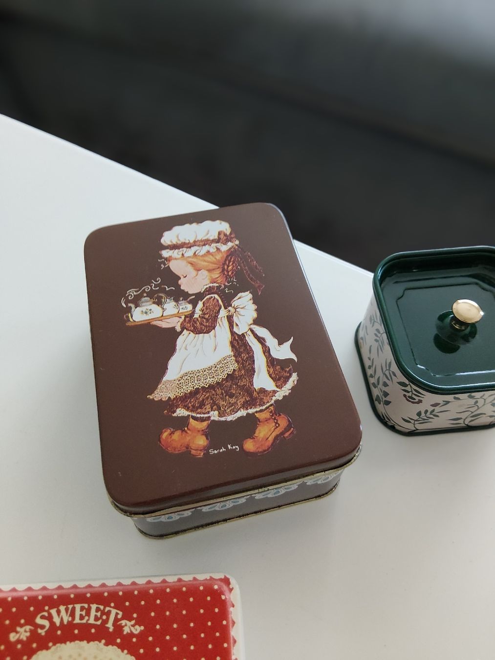 Dosen: Blechdosen Set 3 Stück Retro – Gebraucht aus Basel von M.M_