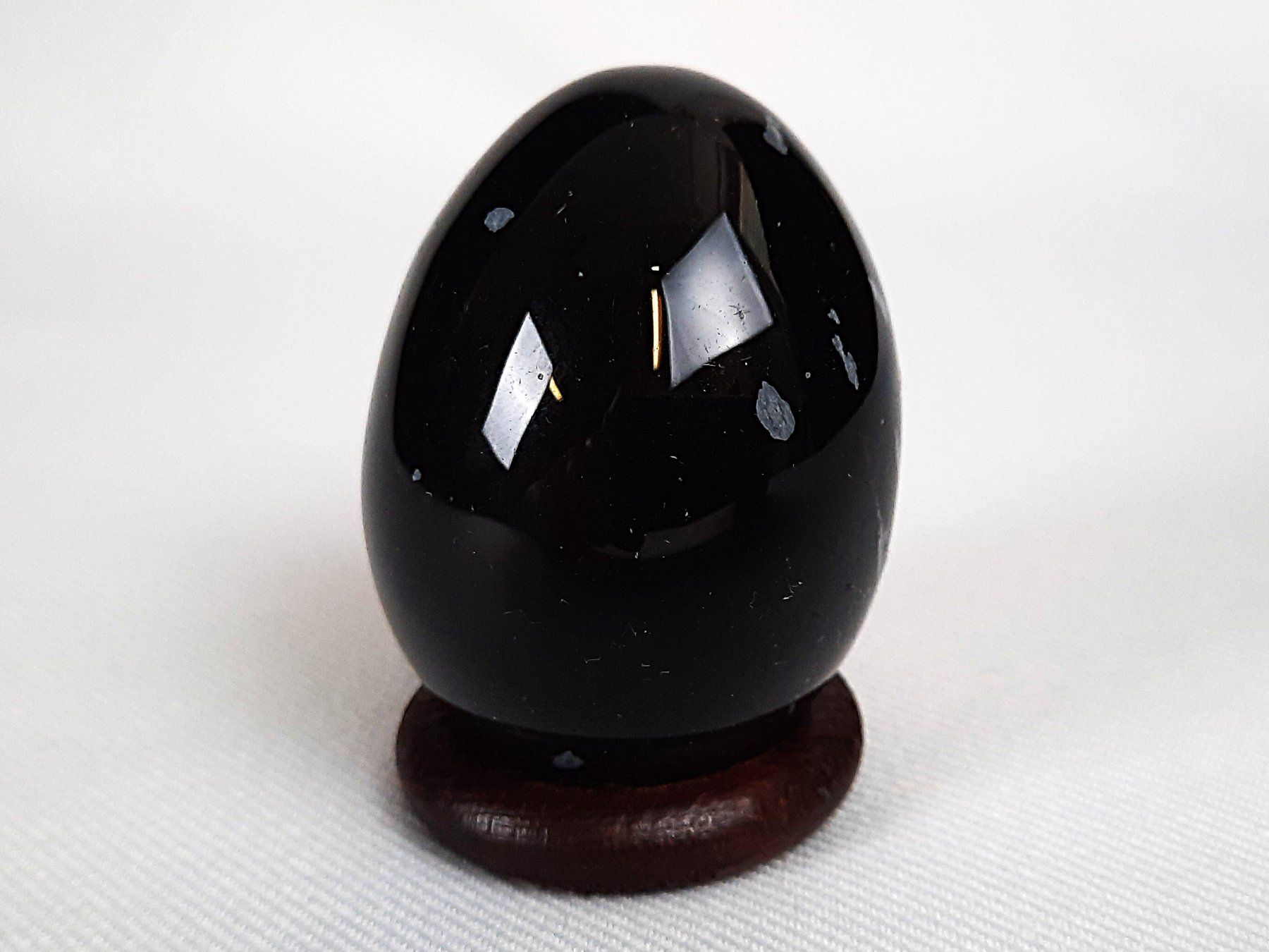 Pierres précieuses: SNOWFLAKE OBSIDIAN EI Stein – D'occasion à Beinwil am See par Restwert_Beinwil 3