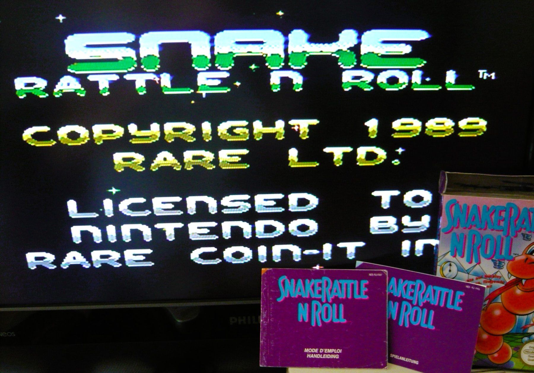 Nintendo Jeux: NES : Snake Rattle N Roll, CIB – D'occasion à Onex par Jaguar1986 1