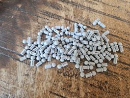 lego 2736 lot de 100 pièces Light Bluish Gray Technic, Axle