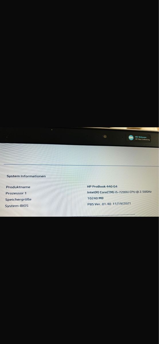 Notebook: HP ProBook 440 G4 – Usato da St. Gallen venduto da Costy02 3