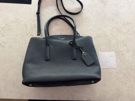 Kate Spade Handtasche Leder Schwarz Grösse M guter Zustand