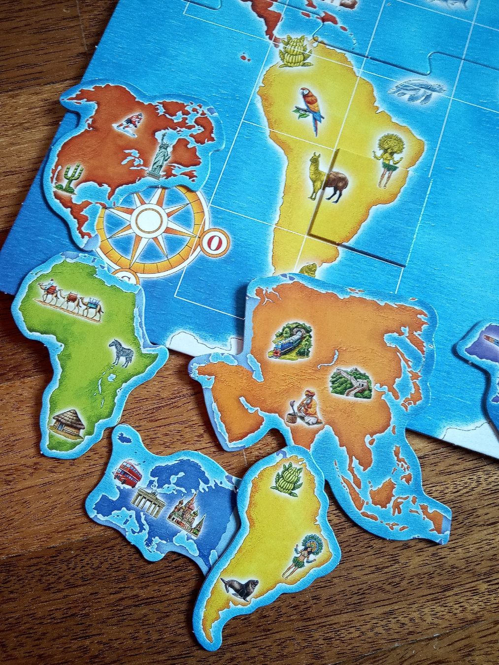 Ravensburger Giochi: Ravensburger "Entdecke die Welt" Lernspiel – Usato da Büren SO venduto da swelch 4