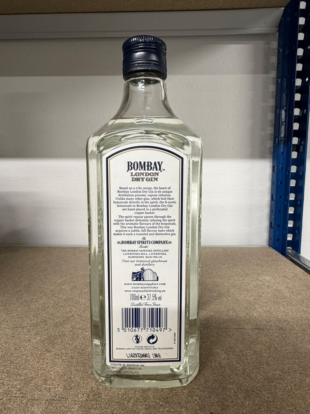 Bevande alcoliche: Bombay Dry Gin – Nuovo e nell'imballaggio originale da Schlossrued venduto da Meier-Al 1