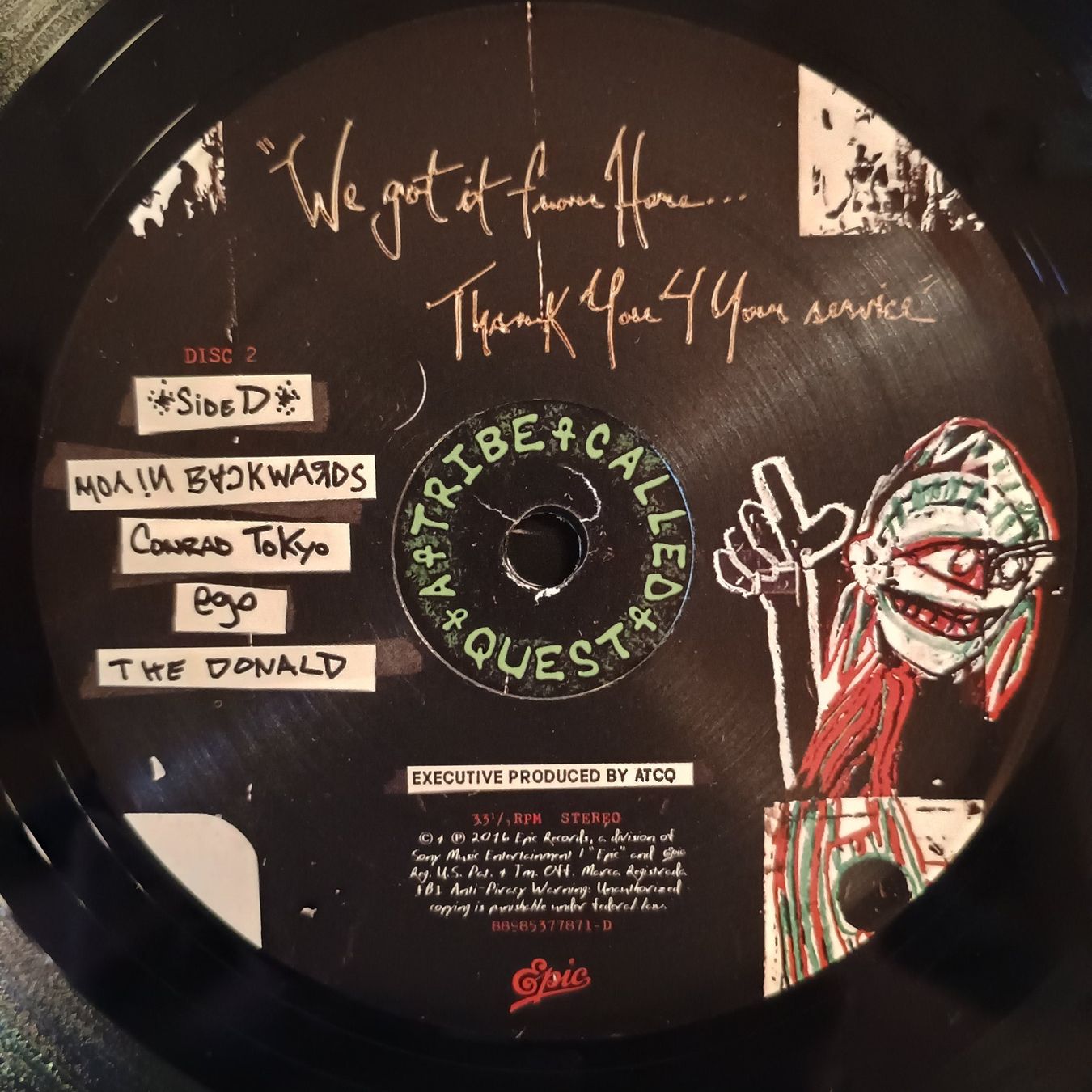 Schallplatten: A Tribe Called Quest ‎– We Got It From Here….  2xLP US-2016 – Gebraucht aus münchenstein von karl_heinz_krasser 5