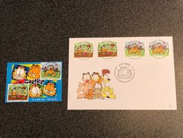 besondere FDC - NICHT im Abo geliefert - selten !!! GARFIELD