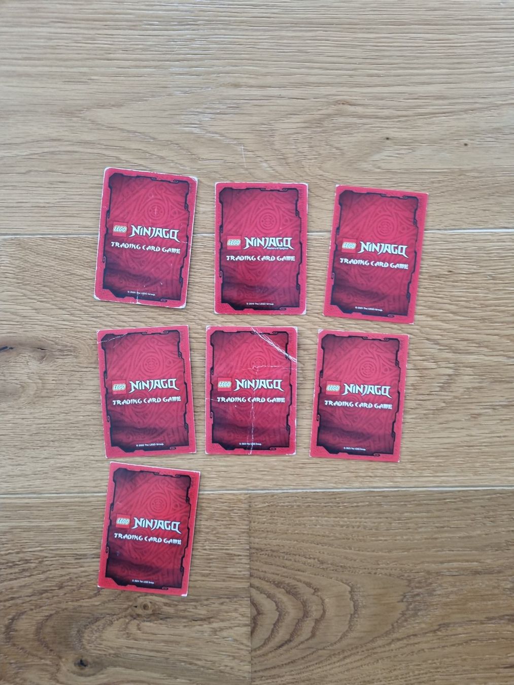 Carte collezionabili: Ninjago Sammlung 7 glänzende limitierte Karten – Usato da Buttisholz venduto da onyxS7 1