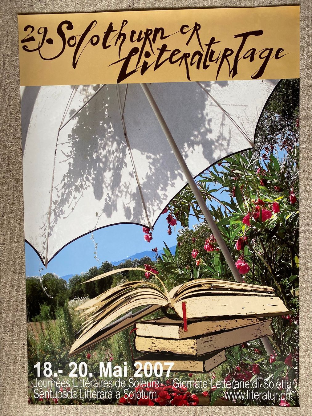 Foto & Immagini: Solothurner Literaturtage 2007 – Usato da deitingen venduto da popcorn02