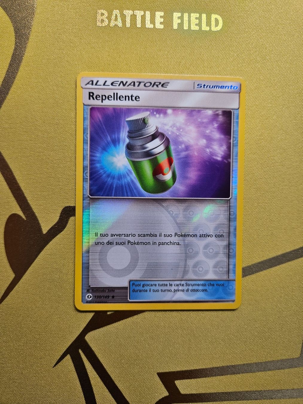 Pokémon Carte collezionabili: Sun & Moon - Repellente – Usato da Bellinzona venduto da Pokemarco